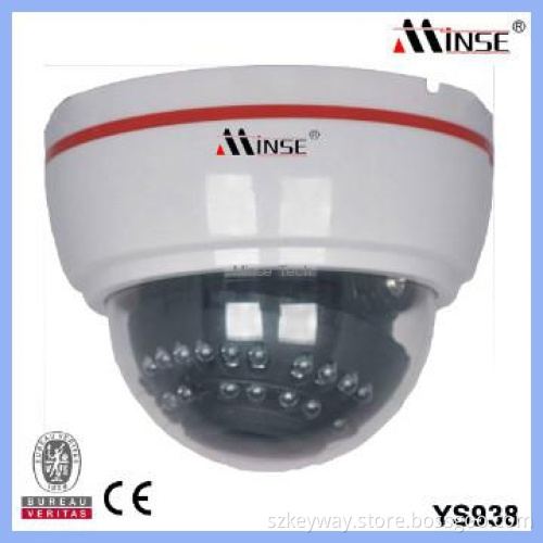 IR Color CCD Surveillance Indoor Dome Camera with 22pcs IR Leds